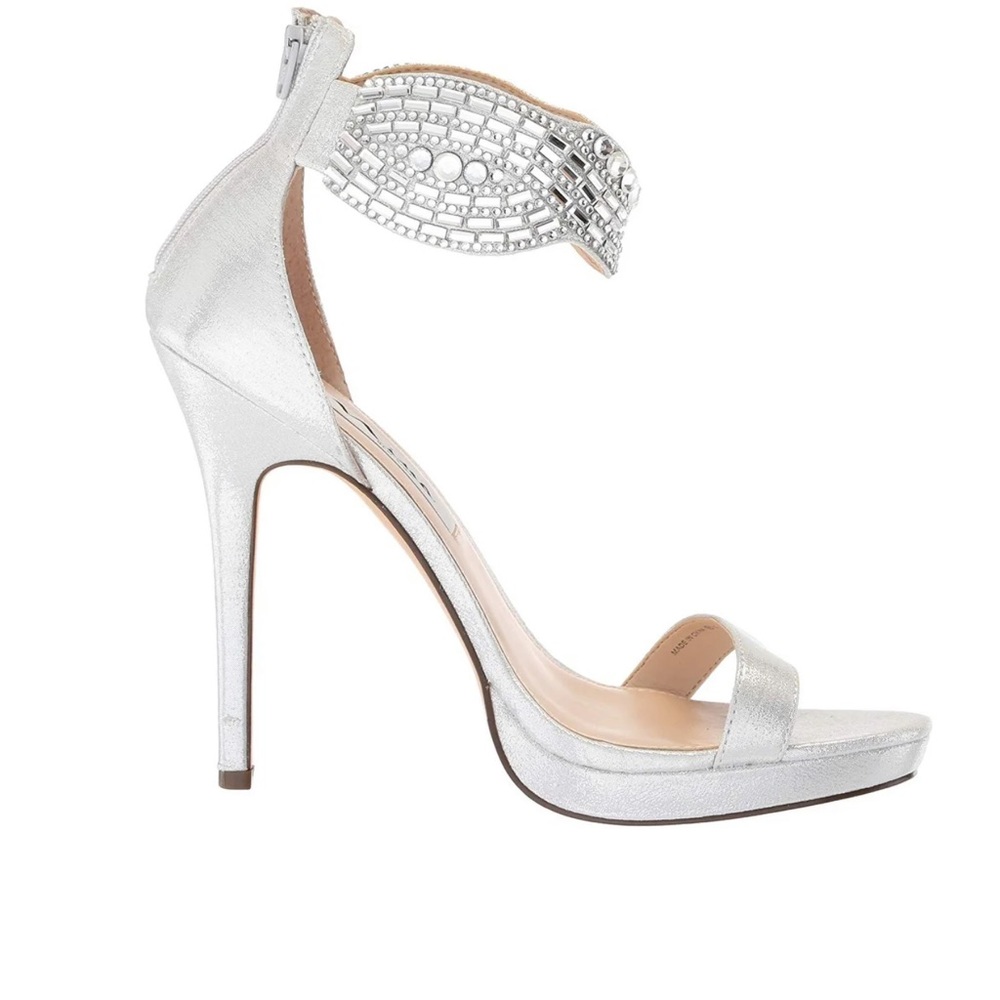 Nina Faith Jeweled Ankle - Cuff Pump